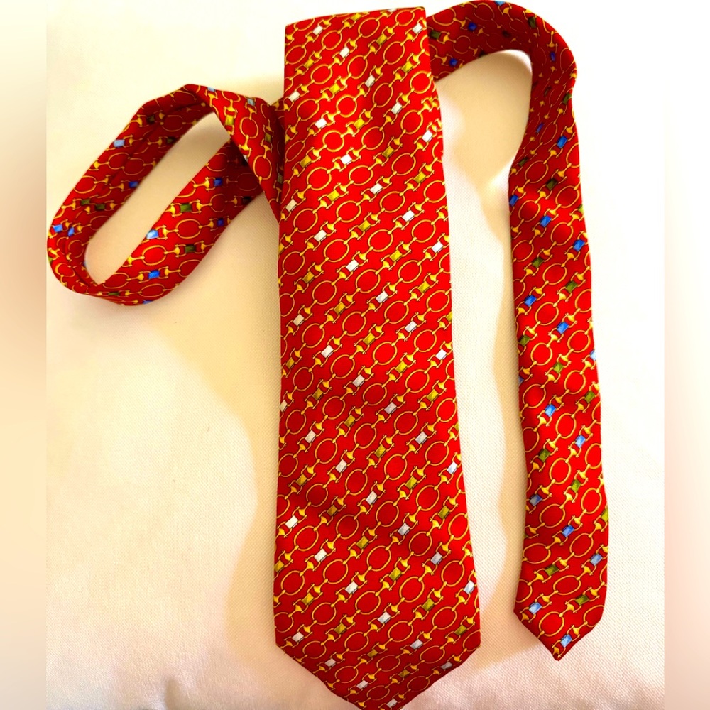 Burberry silk tie France